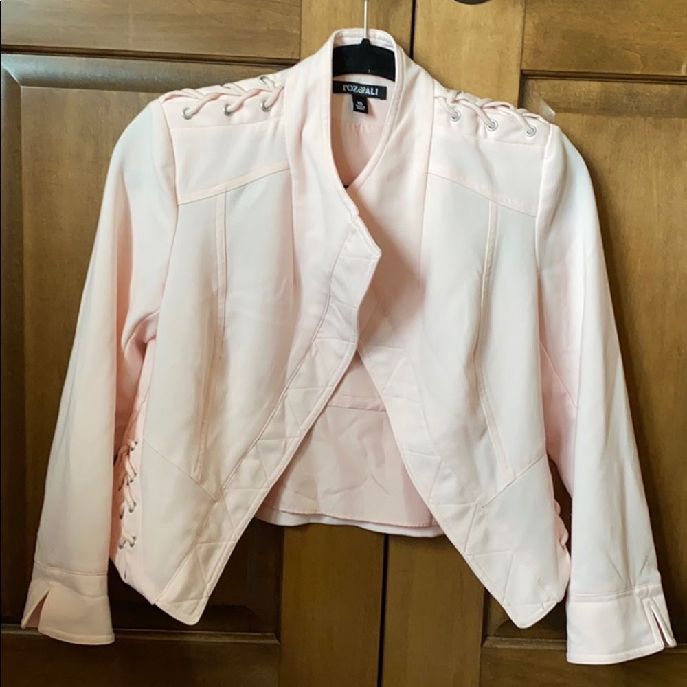 Pink blazer